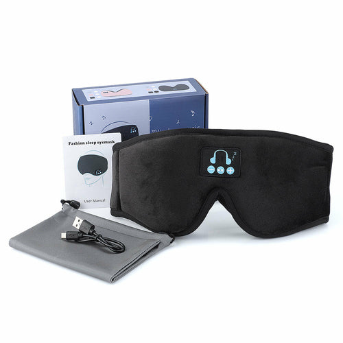 Bluetooth Sleeping Headphones Eye Mask Sleep Headphones